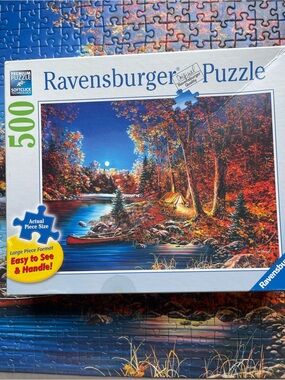Ravensburger 500 Large Piece Format complete puzzle
